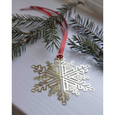 Závesná dekorácia Snowstar Gold                    