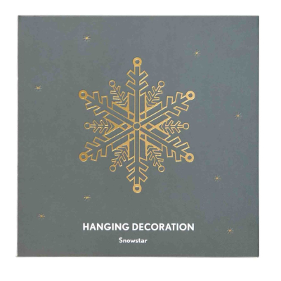                             Závesná dekorácia Snowstar Gold                        