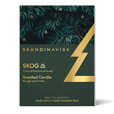                             Vonná sviečka SKOG 200 g - Gold Edition                        