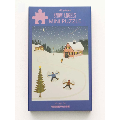                             Mini puzzle Snow Angels 42 dielikov                        