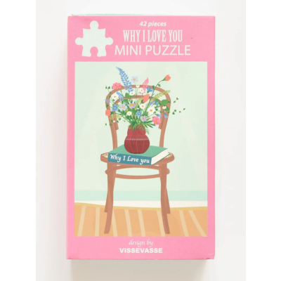                             Mini puzzle Why I Love You 42 dielikov                        