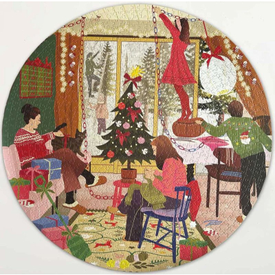                             Puzzle Deň v decembri 1000 dielků                        