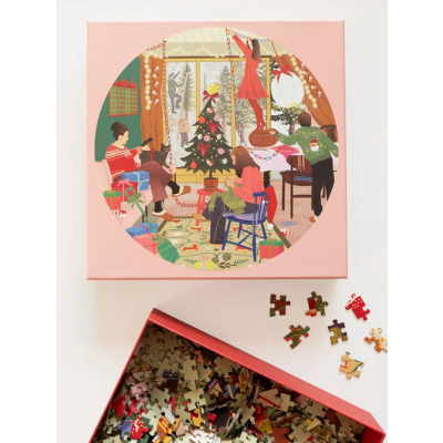                             Puzzle Deň v decembri 1000 dielků                        