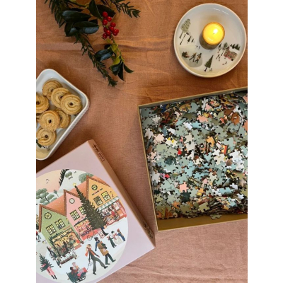                            Puzzle White Christmas 1000 dielikov                        