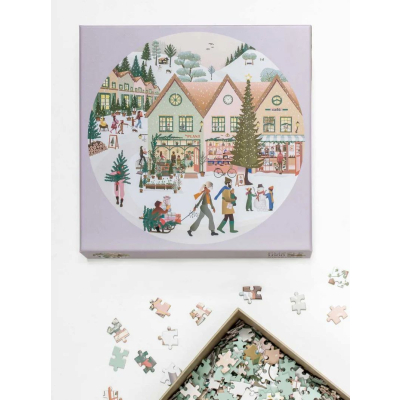                             Puzzle White Christmas 1000 dielikov                        