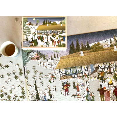                             Puzzle Christmas Tree Farm 1000 dielků                        