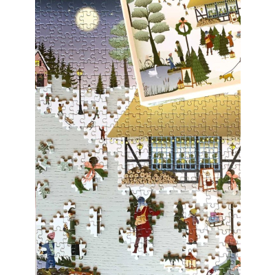                             Puzzle Christmas Tree Farm 1000 dielků                        