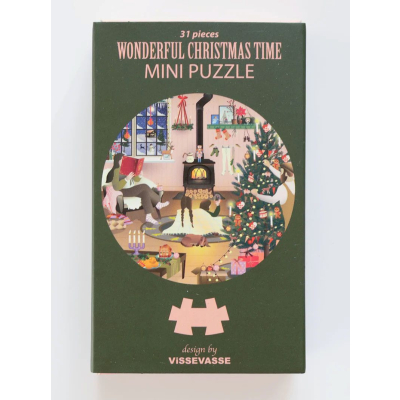                             Mini puzzle Wonderful Christmastime 31 dielikov                        