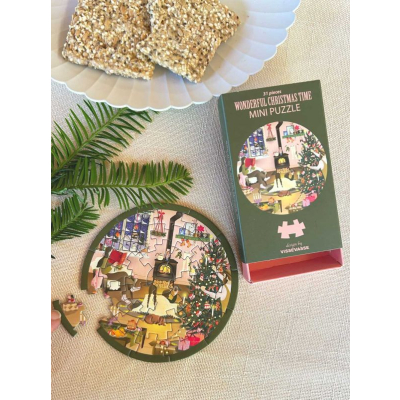Mini puzzle Wonderful Christmastime 31 dielikov                    