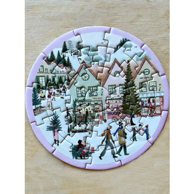                             Mini puzzle White Christmas 31 dielikov                        