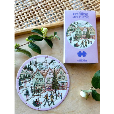 Mini puzzle White Christmas 31 dielikov                    
