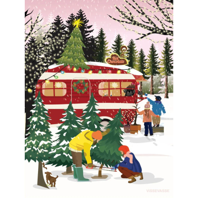                             Vianočné prianie Christmas Caravan                        