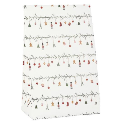 Papierové vrecko Christmas Garlands 28,5x18 cm                    