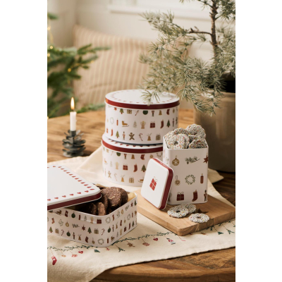                             Plechová dóza My Nostalgic Christmas Square                        