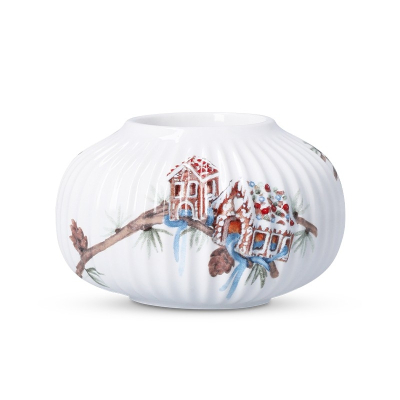 Keramický svietnik Hammershoi Christmas White 10 cm                    