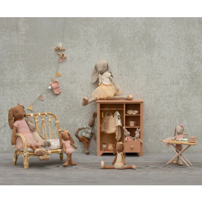                             Drevená skriňa pre myšky Maileg Dark Powder                        