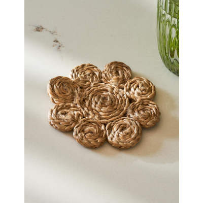 Jutové podtácky Enslow Natural - set 4 ks                    