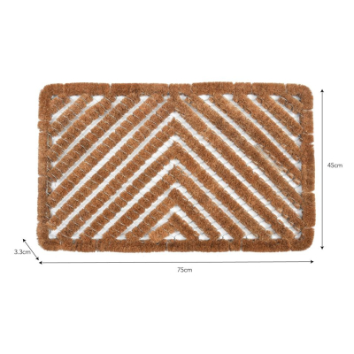                             Drôtená rohožka z kokosového vlákna Wire                        