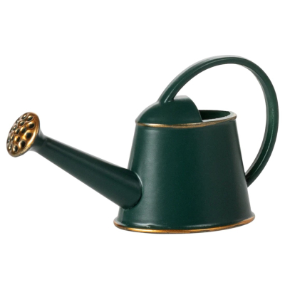 Kovová kanva pre myšky Maileg Dark Green                    