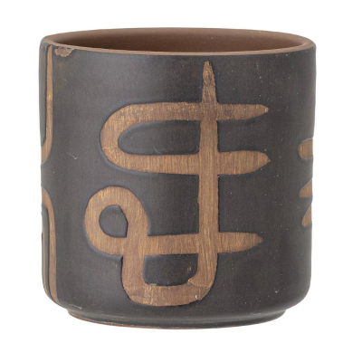 Terakotový kvetináč Abas Brown 12 cm                    