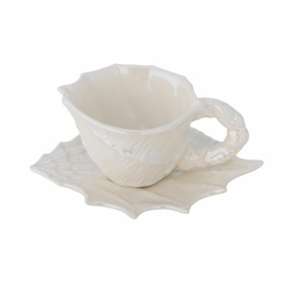                             Šálka ​​s tanierikom Shellie Pearl 150 ml                        