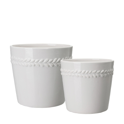                             Kvetináč Nora White 16 cm                        
