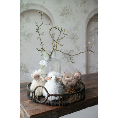                             Veľkonočné dekorácie Fluffy Lambs - set 2 ks                        