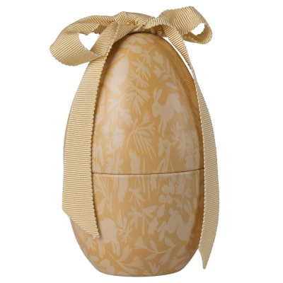 Veľkonočná dóza so stužkou Egg Cream Yellow                    