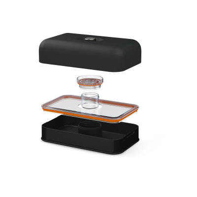                             Nerezový obedový box Tuxedo Black 1,3 l                        