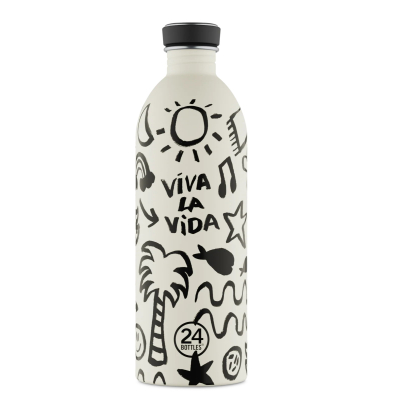 Nerezová fľaša Urban Bottle Viva la Vida 1L                    