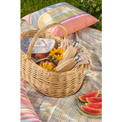                             Termo fľaša Polyrattan Handwoven Brown 500 ml                        