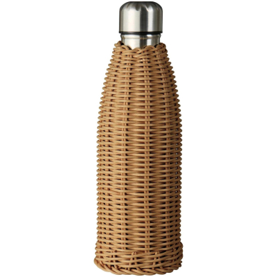 Termo fľaša Polyrattan Handwoven Brown 500 ml                    