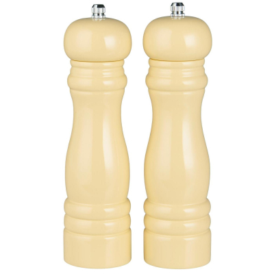 Drevené mlynčeky na korenie a soľ Light Yellow                    