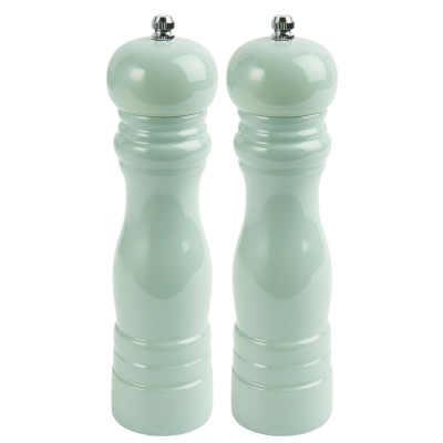 Drevené mlynčeky na korenie a soľ Light Green                    