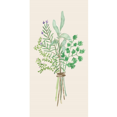 Papierové obrúsky Herb Bouquet - set 16 ks                    