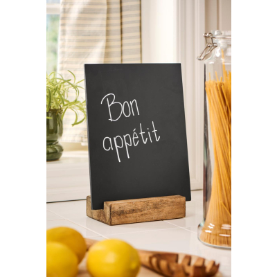                             Popisovacia tabuľka v stojane Wooden Block                        