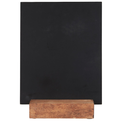 Popisovacia tabuľka v stojane Wooden Block                    
