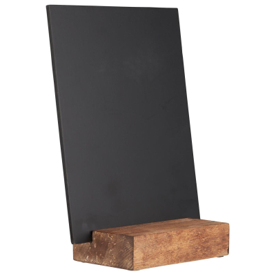                             Popisovacia tabuľka v stojane Wooden Block                        