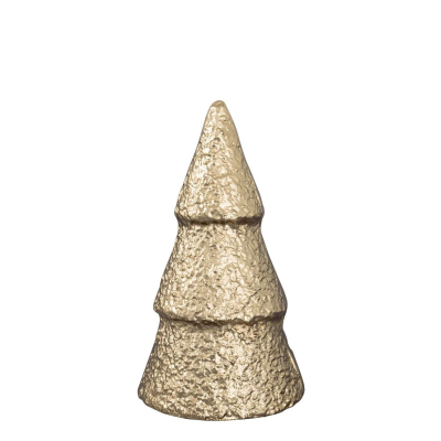 Kovová dekorácia stromček Tree Gold 21 cm                    