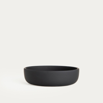                             Keramická mydelnička Almeri Black 11 cm                        