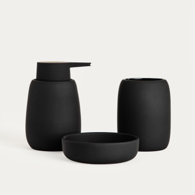                             Keramický dávkovač Almeri Black 13 cm                        