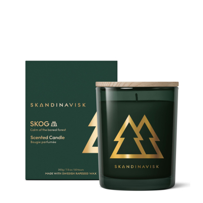 Vonná sviečka SKOG Gold 200 g                    