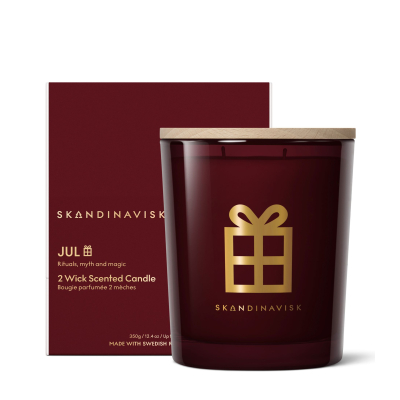 Vonná sviečka JUL Gold 350 g - 2 knôty                    