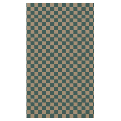 Darčekový baliaci papier Checker Petrol 10 m                    