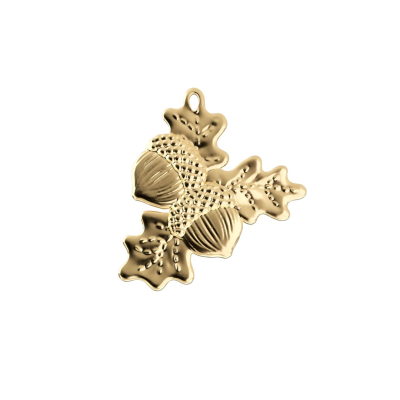                             Vianočná ozdoba Enchanted Acorn Gold 6,5 cm                        