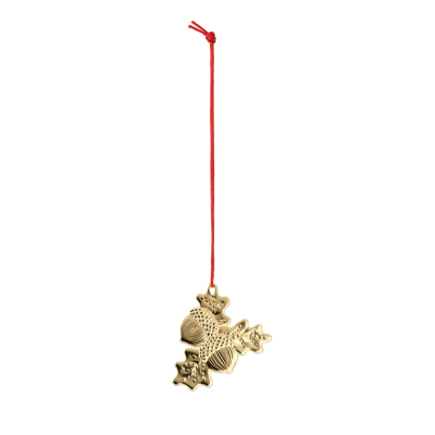 Vianočná ozdoba Enchanted Acorn Gold 6,5 cm                    