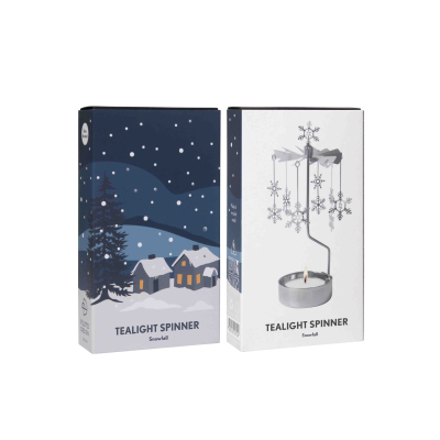                             Rotujúce svietnik Snowfall Silver                        