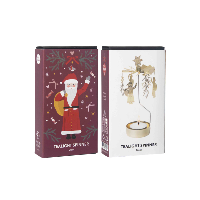                             Rotujúce svietnik Claus Gold                        