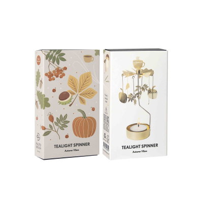                             Rotujúce svietnik Autumn Vibes Gold                        