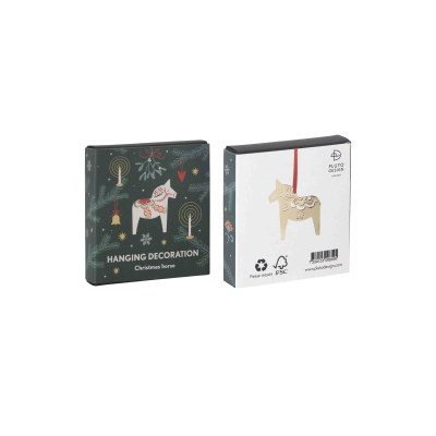                             Závesná dekorácia Christmas Horse Gold                        